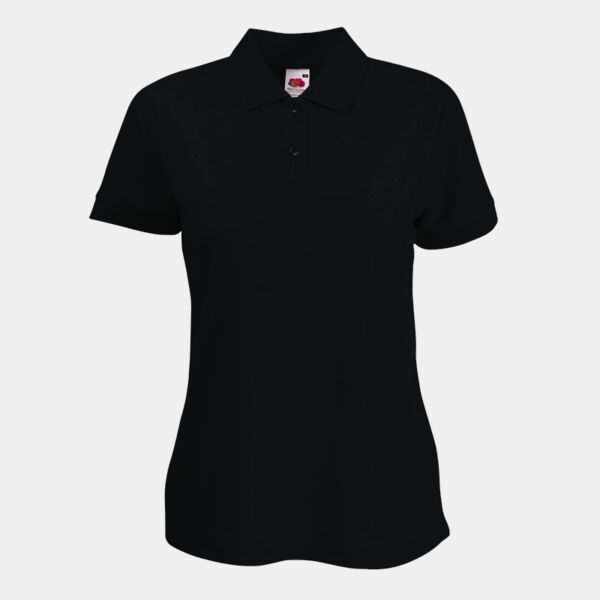 Fruit of the Loom Lady Fit Piqué Polo Shirt Thumbnail