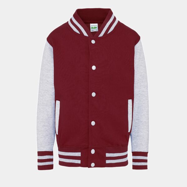 AWDis Kids Varsity Jacket Thumbnail